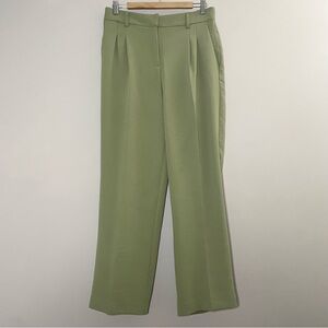 Christian Lacroix Women’s High Waist Pleated Front Wide Leg Trousers Pants